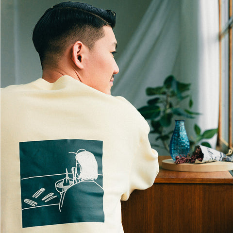 わりばし割るも何度も失敗する | スウェット ナチュラル