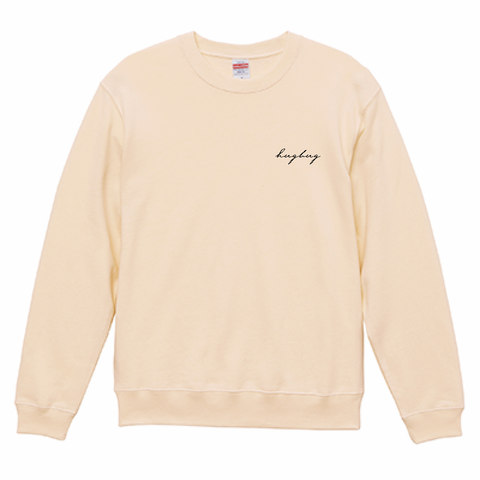 靴紐結んでたら鞄から中身出てきた | スウェット ナチュラル