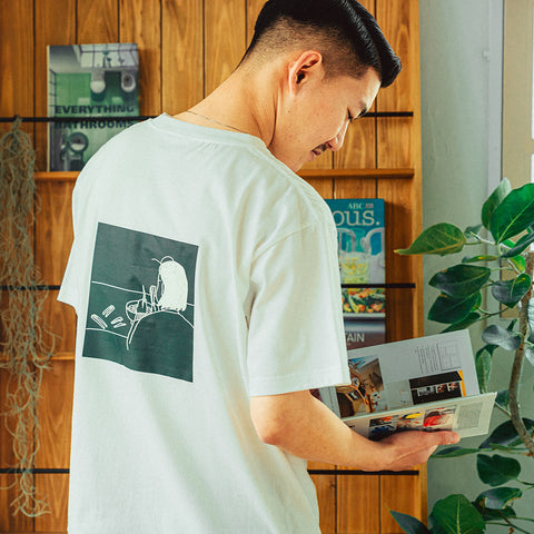 わりばし割るも何度も失敗する | Tシャツ ホワイト