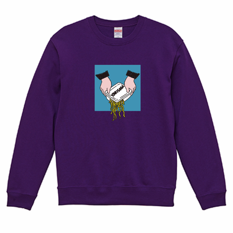 正念場を迎えたカップ焼きそば | スウェット パープル